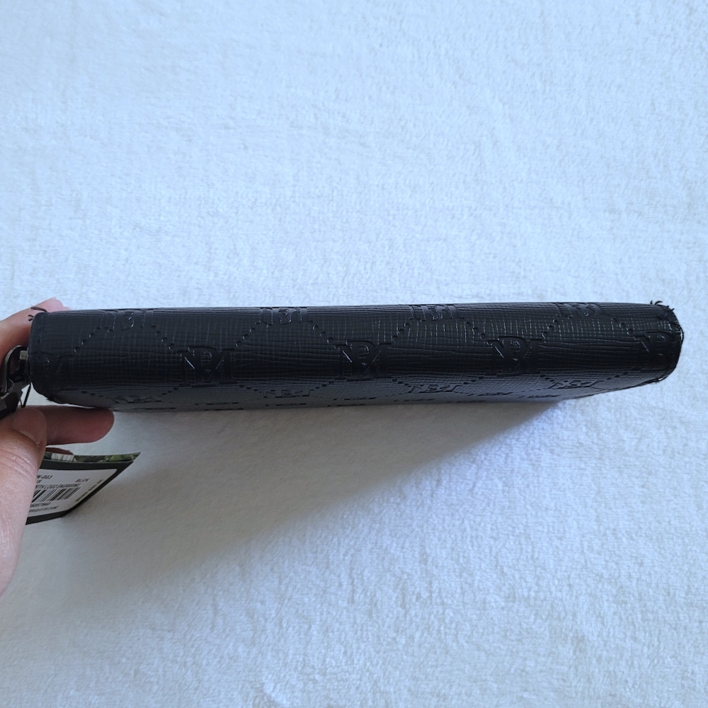 Badgley Mischka Black🖤 Debossed Logo Wallet - NWT - Picture 7 of 16